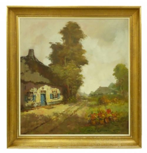 Schilderij van Belgische schilder Henri Joseph Pauwels