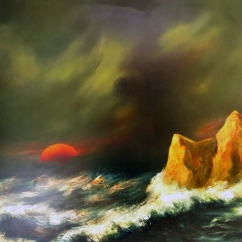 Kunstwerk van de Belgische kunstenaar Stany Holda