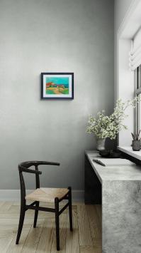 De weg naar de hoeve