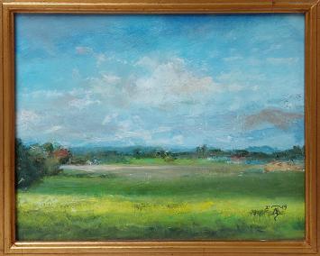 Hough Teresa Beth, Amerikaanse kunstenares met een kunstwerk