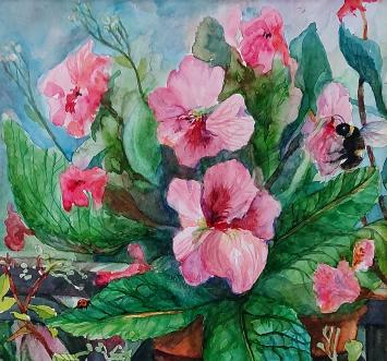 Schilderij op papier van Hough Teresa Beth kopen