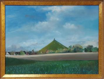 2015 painting Lion’s Mound by Teresa Beth Hough – oil on board