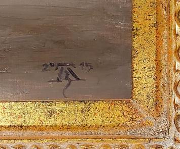 Schilderij op paneel geschilderd door Hough Teresa Beth in 2015