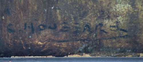 Schilderij van de Belgische schilder  Charles Claude Houssard