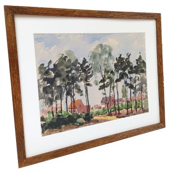 Houthalen bomen 1965