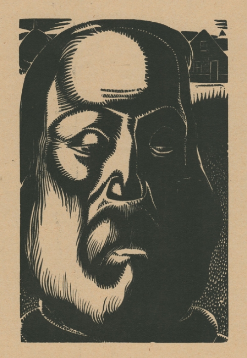 Houtsnede van Jan Frans Cantré kopen