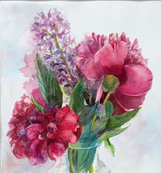 Schilderij op papier van Hough Teresa Beth kopen