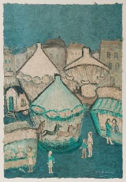 Grafisch kunstwerk van Hubert De Vries