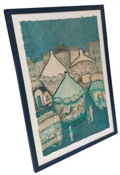 Kinderen aan de paardenmolen op de kermis 63/75