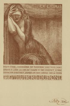 Grafisch werk van de Belgische kunstenaar Hubert Dupond kopen