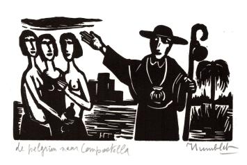 Linosnede van Theo Humblet