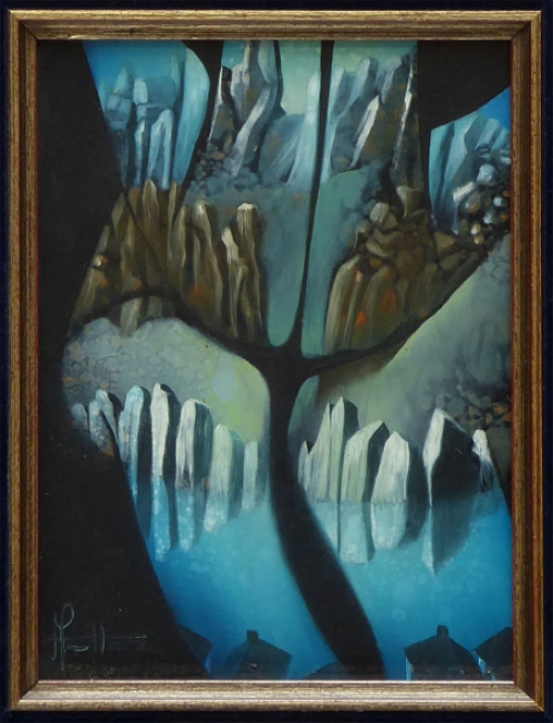 Schilderij van de Belgische schilder Hugo De Putter kopen