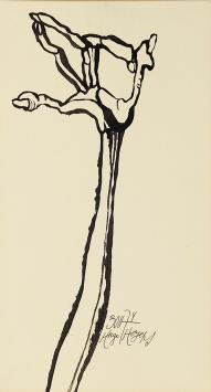 Hedendaagse kunst van de Belgische kunstenaar Hugo Heyens