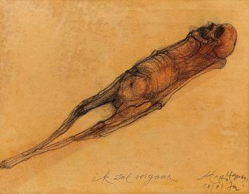 Hedendaagse kunst van de Belgische kunstenaar Hugo Heyens