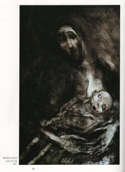 Moeder en Kind uit 1987 – Oil on canvas – Hugo Heyens