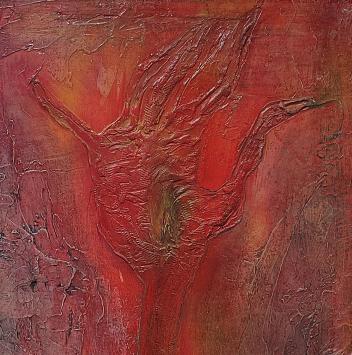 Hedendaagse kunst van de Belgische kunstenaar Hugo Heyens