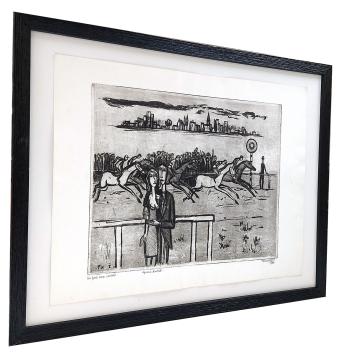 un pair aux courses 1976, épreuve d'artiste