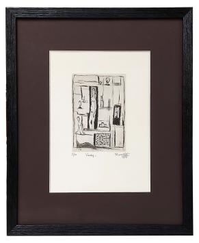 Ets geëtst door Belgische kunstenaar Theo Humblet