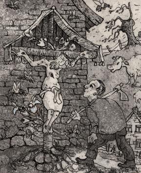 Ets geëtst door Sjef Hutschemakers in 1984