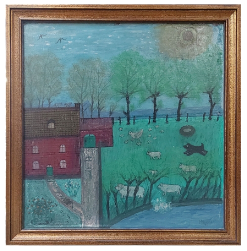 schilderij van de Belgische kunstenaar Maurits Huysman kopen