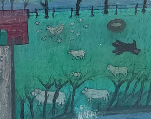 De Belgische kunstenaar Maurits Huysman