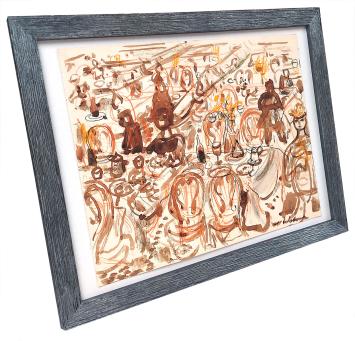 Kunst van Belgische kunstenaar Wolvens