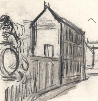 Kunstwerk op papier van Wolvens kopen