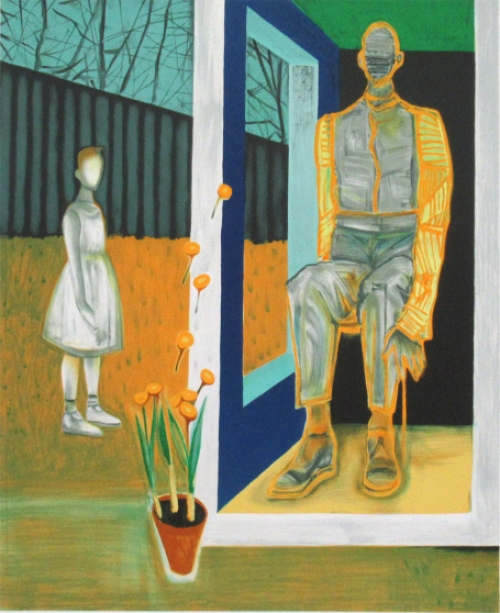 Belgische lithomaker Hans Vandekerckhove