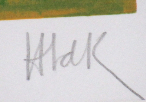 Abstract werk Hans Vandekerckhove