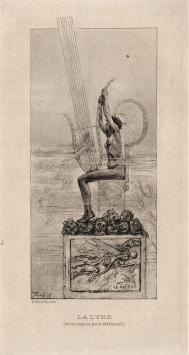 La Lyre (Frontispice pour Mallarmé)  Exsteens 1110