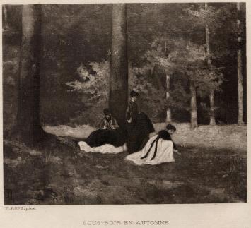 Sous-Bois en automne Exsteens 1123