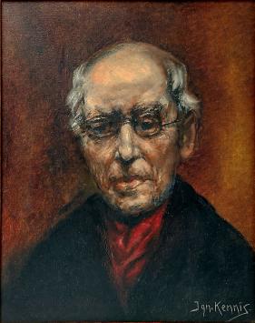 Schilderij geschilderd door Jan Kennis, Mechelse kunstenaar