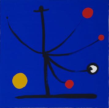 Ingekaderde litho van Benoît Van Innis