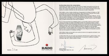 Rado (met certificaat) 2005 51/100