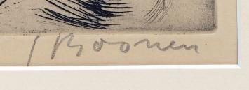 Oudere dame met gevouwen handen voor zich