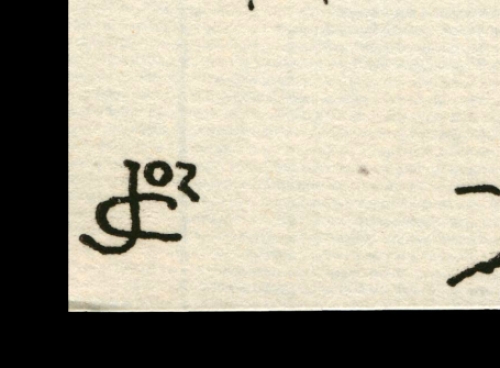 Belgische graficus Jozef Cantré met een werk uit 1944