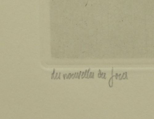 Belgische etser en tekenaar Jules De Bruycker