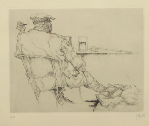 Ets van de Belgische kunstenaar Jules De Bruycker kopen