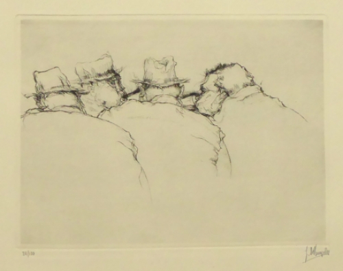 Ets van de Belgische kunstenaar Jules De Bruycker kopen