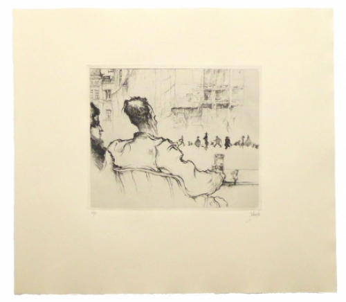 Ets van de Belgische kunstenaar Jules De Bruycker kopen