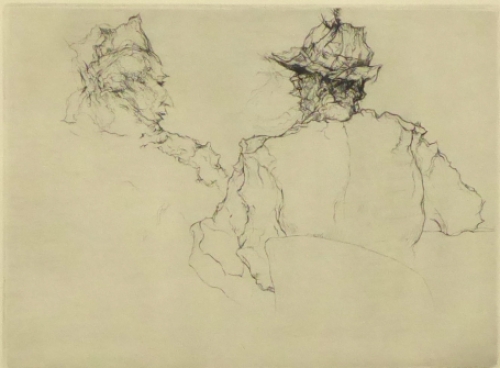 Belgische tekenaar en etser Jules De Bruycker