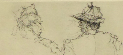 Belgische etser en tekenaar Jules De Bruycker