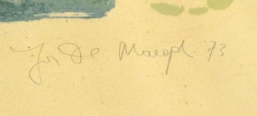 Litho van Jos De Maegd kopen