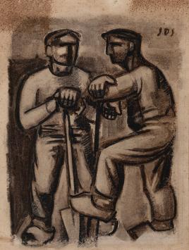Kunstwerk op papier van Jules De Sutter kopen