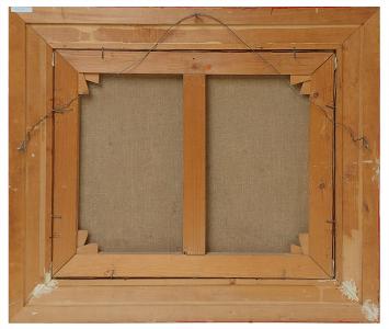 Pastueus olieverfschilderij