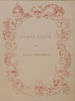 Litho uit 1908 van James Ensor