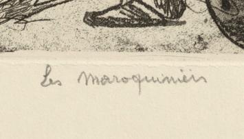 Les Maroquiniers 1928 7/50