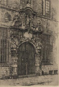 Jaak of Jacques Gorus met een Antwerpse ets