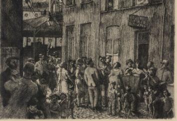 Het Zand aan de voetgangerstunnel