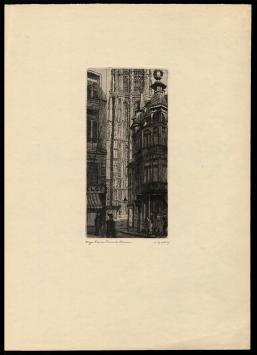 Ets uit 1925 van de Antwerpse kunstenaar Jaak Gorus kopen